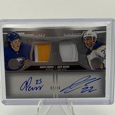 2023-24 The Cup Dual Auto Rookie Marks Owen Power/jack Quinn /18 DARM-QP