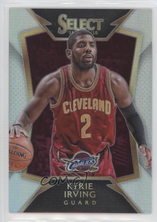 2014-15 Panini Select Concourse Silver Prizm Kyrie Irving #65 bj6