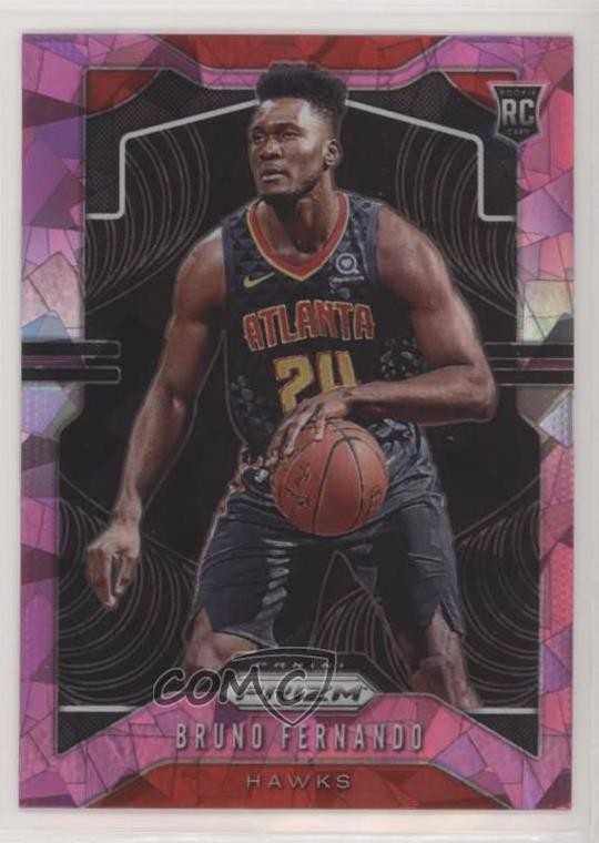 2019-20 Panini Prizm Rookie Pink Ice Prizm Bruno Fernando #277 Rookie RC