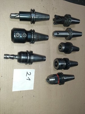 8 x Werkzeugaufnahmen SK40 ISO40  Aufsteckdorn Bohrfutter Weldon