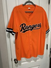 OSU/Rangers jersey Oklahoma State alumnus Andrew Heaney 2023 Theme Night Size Xl