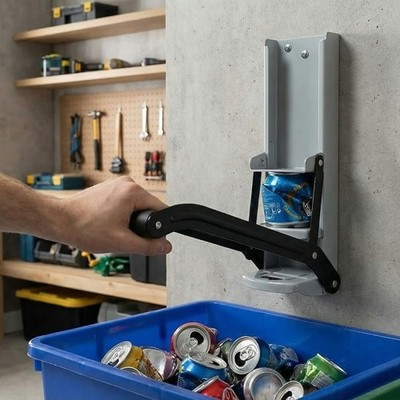 DOSENBRECHER 16oz 500ml große Bierdose Wandmontage Recycling Schwerlast Flasche