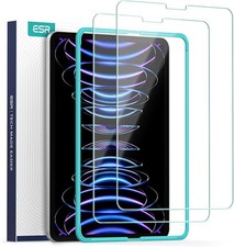 2 Pack Screen Protector for iPad Air 5th/4th Generation  iPad Pro 11 Inch Tempe