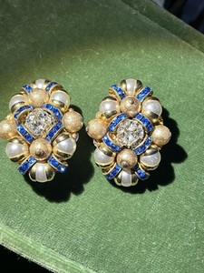 Barrette à Fleurs En Résine Françoise Montague - Occasion Style Diadème Ou Bibi