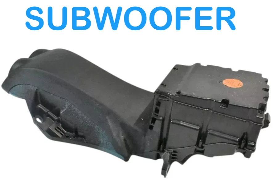 Subwoofer console central traseiro 03-09 Mercedes W209 CLK350 CLK320 2098202302 FABRICANTE DE EQUIPAMENTO ORIGINAL - Imagem 3 de 4