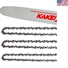 6 Inch Chainsaw Bar& Chain Combo 1/4" LP Pitch, .043" Gauge, 37 Drive Links 3...