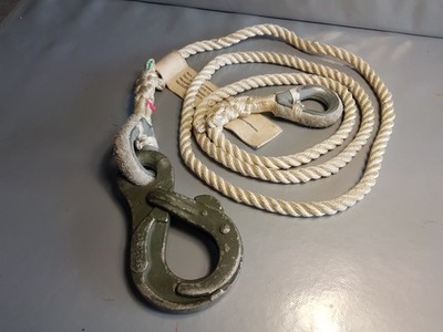 Sicherungsseil Bergeseil 2,8 Meter Lastenseil 2,5t + Haken 3,5t Öse Bundeswehr