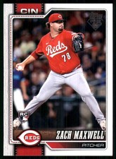 2026 Topps #143 Zach Maxwell RC Cincinnati Reds 58671