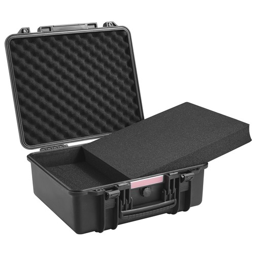 Uimoso Hard Pistol Cases with Pre-cut PU Foam Lockable Pistol Case for 6 Pistol - Picture 10 of 12
