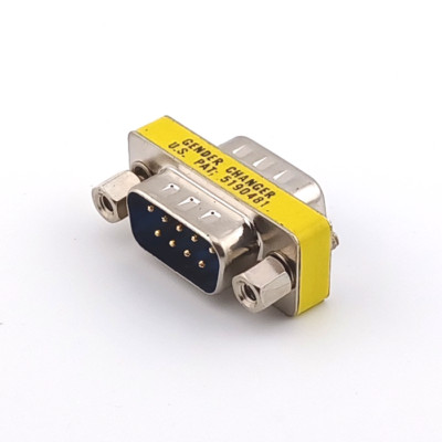 Manhattan DB9 Male to Male Mini Gender Changer adapter connector