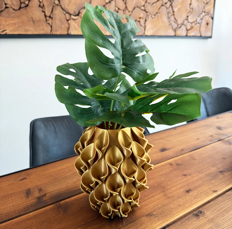 3D Spiral Vase Lillipot / 21 cm / in verschieden Farben - Bild 4 von 4