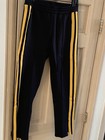 Joseph Scuba Striped Stretch Neoprene Black Track Pants S — photo 7