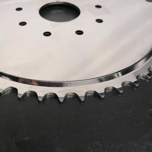 Piñón trasero CDHPOWER 48T con 9 orificios apto para cadena #415 para bicicleta motorizada a gasolina - Imagen 4 de 4
