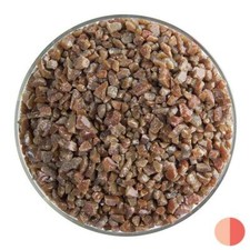 Bullseye Glass Frit Umber Opal Coarse 5oz. Jar 90coe