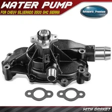 Engine Water Pump with Gasket for Chevrolet Silverado 3500 GMC Sierra 2500 HD