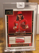 2024 Panini Three and Two Rhett Lowder Baseball's Best Holo Gold 10/10