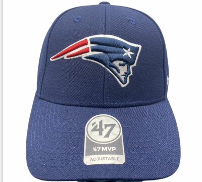 New England Patriots 47 Brand MVP Adjustable Navy Blue Hat Cap NFL