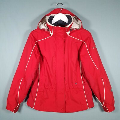 Columbia Sportswear Damen Jacke Vertex Rot Weiß Größe M