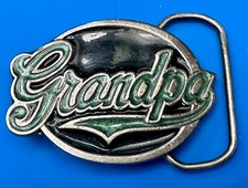 GRANDPA - Perfect Gift  Vintage 1987 The Great American Belt Buckle Co