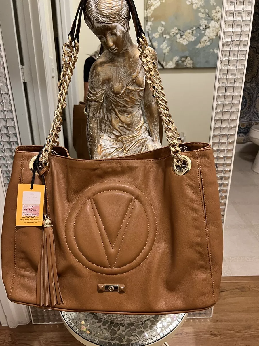 gold mario valentino bag