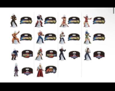 Set Of 15 Snk Kof Acrylic Stand Blind Rare | eBay