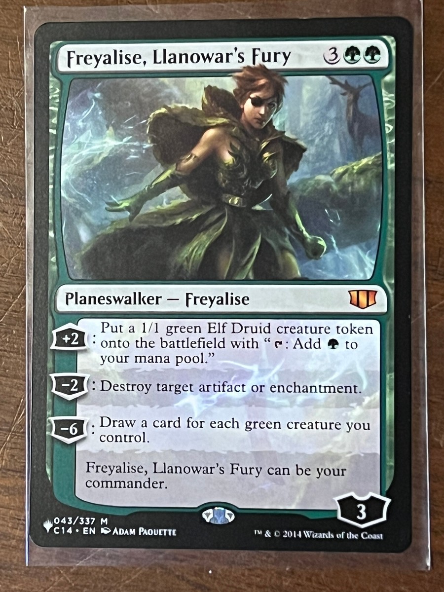 Magic the Gathering Strixhaven Freyalise Llanowar's Fury