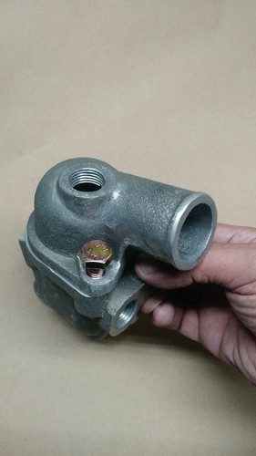 upper Lower Thermostat Housing aluminum gaskets Chevy Inline 6 194 230 250 292 - Picture 2 of 6