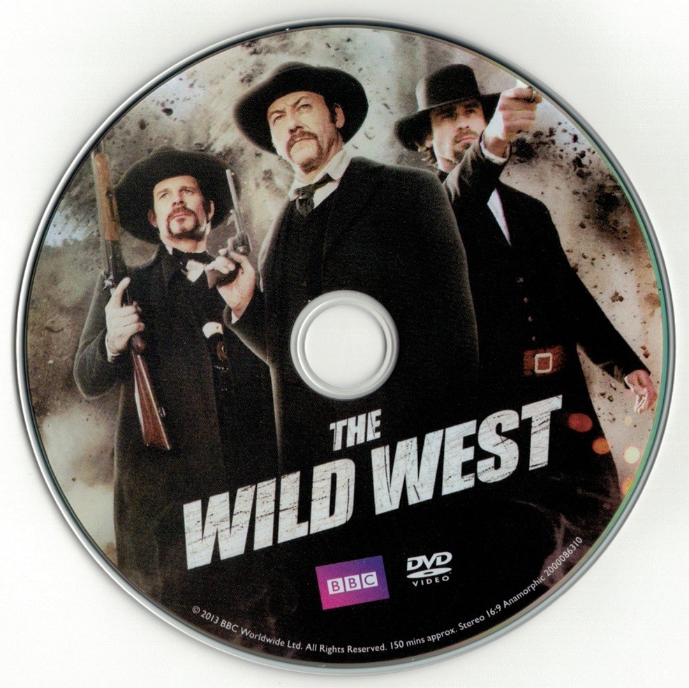 The Wild West (DVD disc) Toby Stephens, Liam Cunningham, David