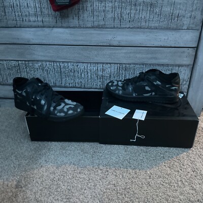 Size 8 - Nike Comme des Garçons x Dunk Low Monogram Print W