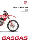 GasGas Gas Gas Service Workshop Shop Manual Book 2023 MC 250F