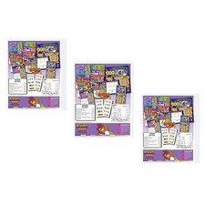 Pull Tab Ticket - Hard Card - Game - 3 Pack -...