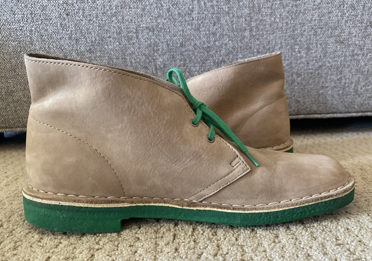 Clarks Original Desert Preppy Academia boots in gray canvas sz 13 Amazon.com: Clarks Men main image 3