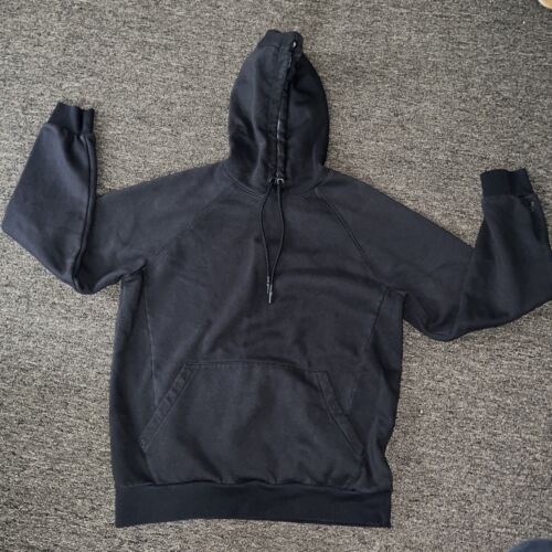 Russell Black Premium Fleece sweatshirt Small pullover hoodie | eBay