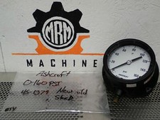 Ashcroft 45-1379 0-160psi Pressure Gauge Bronze Tube Brass Socket New No Box