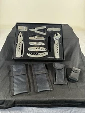 The Sharper Image Essential Multi Use Tool Set with 4 Cases