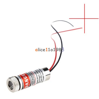 Red Cross Line Laser Focusable 5mW 650nm Module Focus Adjustable laser Head M138