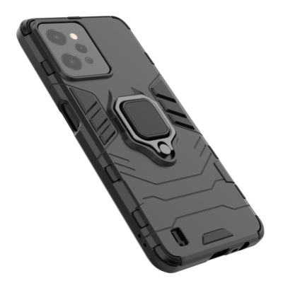 Hybrid Armor kickstand Back Case For Realme 5i 67i 8 9 Pro C31 C21 GT NEO Cover