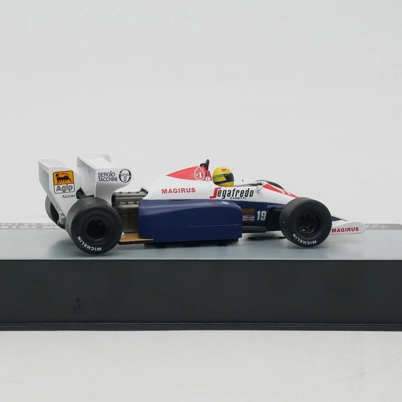 ixo 1:43 F1 Cars Toleman TG184 1984 Ayrton Senna Diecast Car Model Alloy Toy - Image 3 of 4