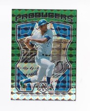 2021 Panini Mosaic Producers Mosaic Green #11 Billy Williams Chicago Cubs