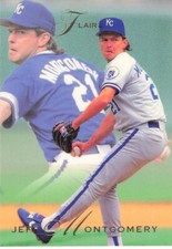 Jeff Montgomery Flair 1993 Baseball Card Fleer #222