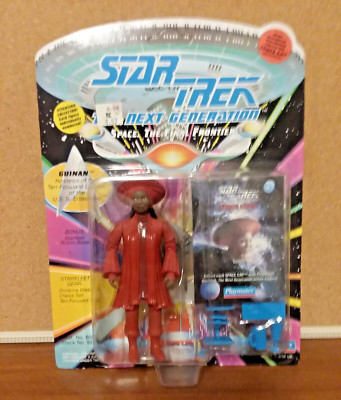 VTG 1993 Playmates Star Trek: The Next Generation GUINAN action figure new MOC