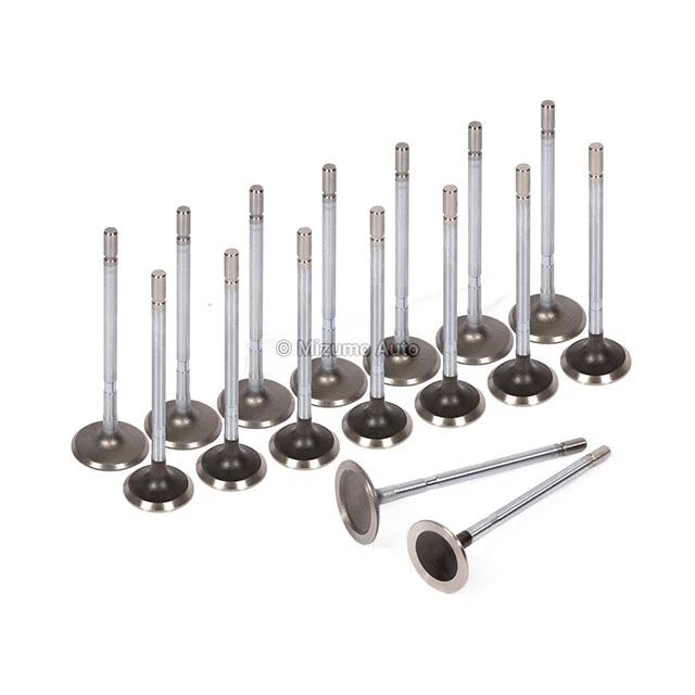 Válvulas de escape de admisión para Dodge Mitsubishi Eagle Plymouth 2.0 2.4 DOHC 420A 16V Foto 2 de 4