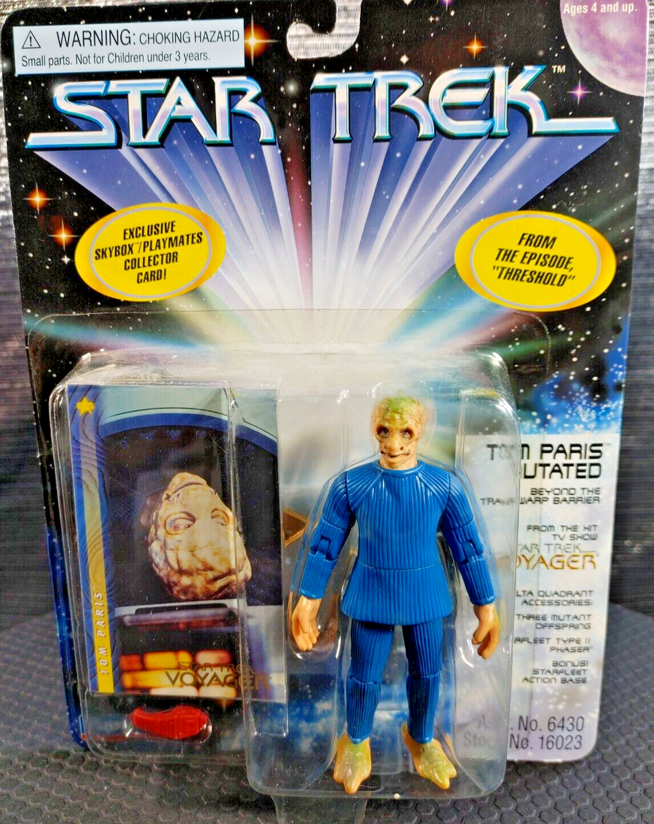 Tom Paris Mutated Playmates 1997 Star Trek Figure 16023 for sale