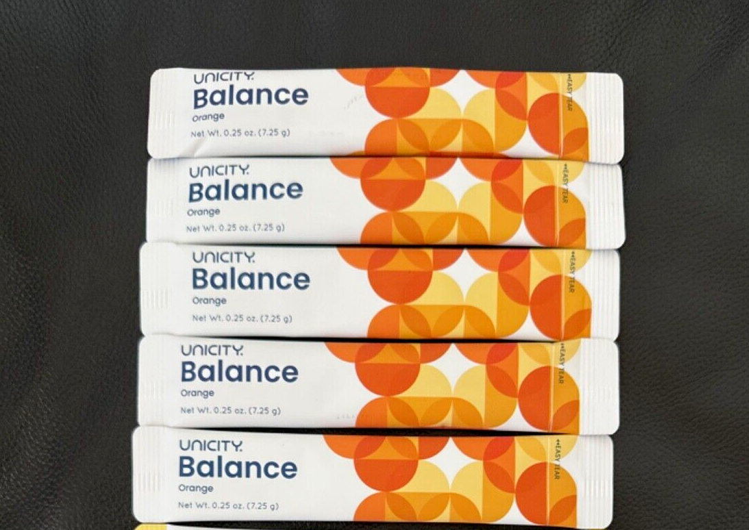 Unicity Feel Great ~ Balance Orange / Unimate Lemon 30 Unicity Feel Great ~ Balance Orange / Unimate Lemon 30