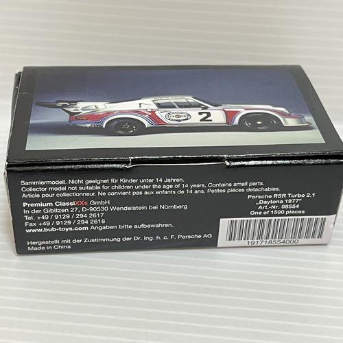 Premium ClassiXXs 1/87 Porsche RSR Turbo 2.1 Daytona 1977 #00 08554 - Picture 7 of 8