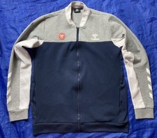 AaB Aalborg BK Fodbold zip top Hummel Superligaen Denmark  adult size L