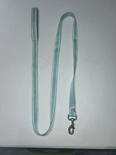 Vibrant Life Reflective Dog Leash Large Blue 6 Ft, Golden Retriever, Lab, Boxer