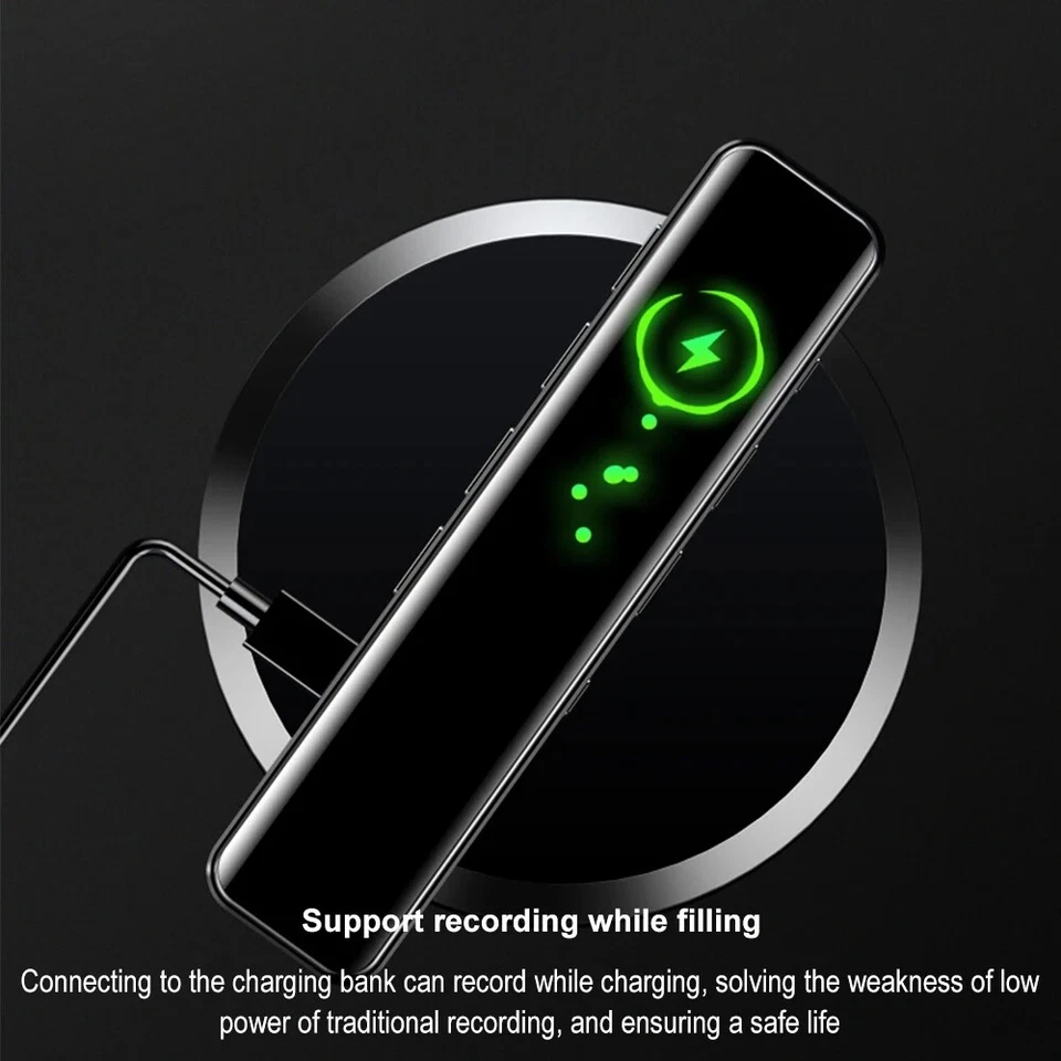 Stylish Smart Voice Recorder with IPS Screen Noise Decrease and Pass Proteciton - Image 3 of 4