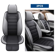 For Chevy Equinox Car Front Seat Cover Premium Seat PU Leather Protector 2 Seats