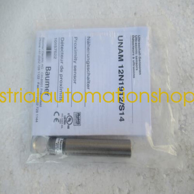 1PC NEW Baumer ultrasonic sensor UNAM 12N1912/S14 Via DHL or FedEX